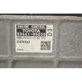 Εγκέφαλος Toyota Avensis 2.0 D4D 2008-2013 89661-05D30 MB275900-0182