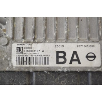Εγκέφαλος Κινητήρα Nissan Qashqai 2006-2015 SIEMENS SID303 S180033107 A 23710-JD59C