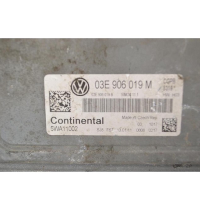 Εγκέφαλος Volkswagen Polo 1.2 2009-2015 03E906019M 03E906019B 5WA11002