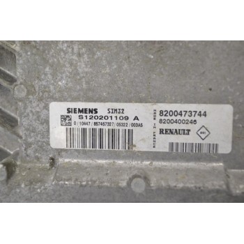 Εγκέφαλος Renault Clio 1998-2016 SIEMENS S120201109A 8200473744 SIM32