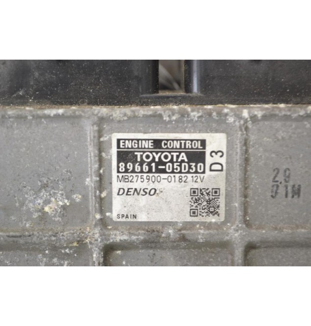 Εγκέφαλος Toyota Avensis 2.0 D4D 2008-2013 89661-05D30 MB275900-0182