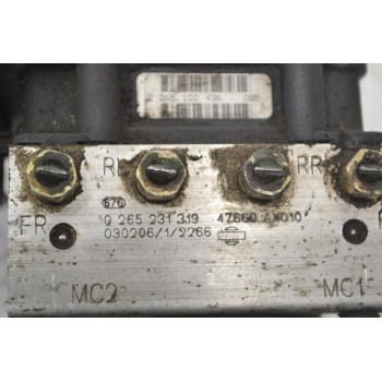 Μονάδα ABS Nissan Cube/Micra  2002-2008 BOSCH 0265231319 0265800309 47660AX010