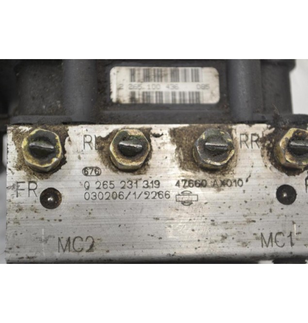 Μονάδα ABS Nissan Cube/Micra  2002-2008 BOSCH 0265231319 0265800309 47660AX010