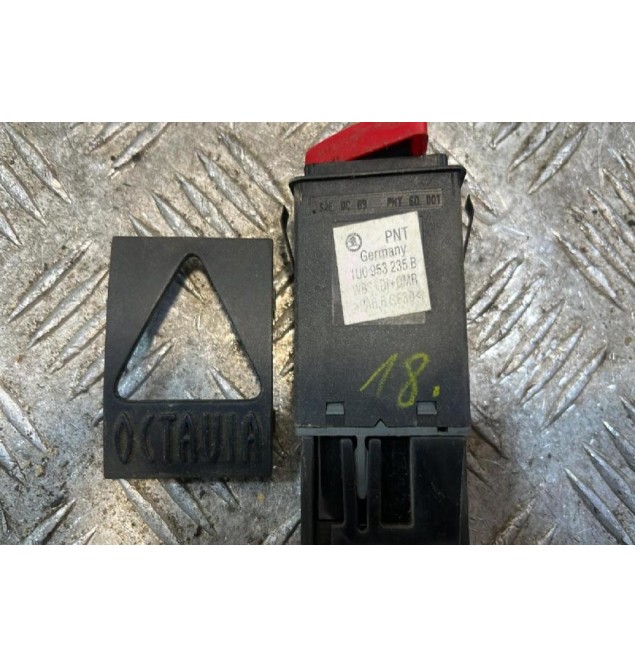 Διακόπτης Αλάρμ Skoda Octavia 4 1997-2004 1U0953235B