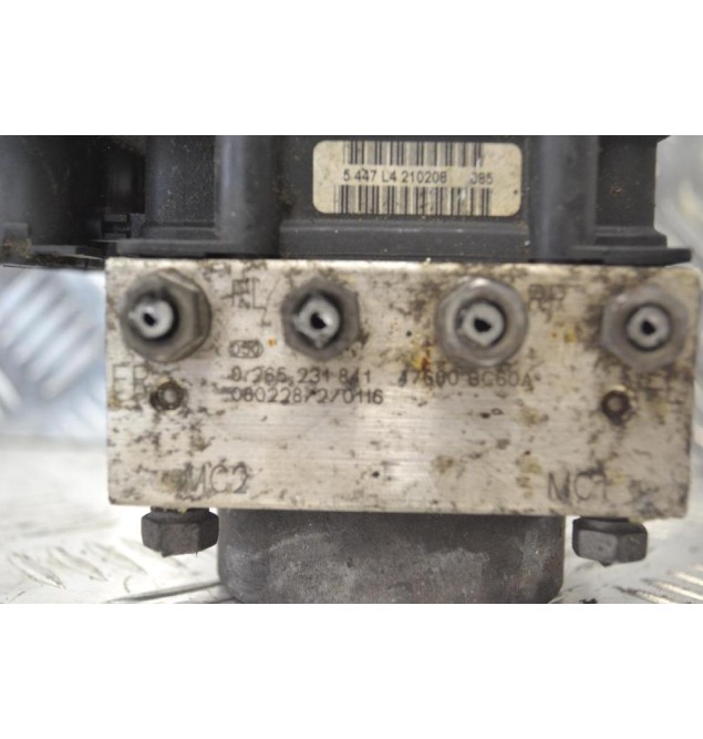 Μονάδα ABS Nissan Micra 2003-2010 BOSCH 0800228/2/0116 47600BC0A 0265231841 0265800574