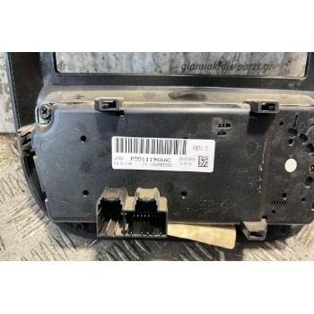 Χειριστήριο Κλιματισμού με πλαίσιο & αεραγωγούς Jeep Patriot 2009-2017 1PL231DVAB P55111966AC