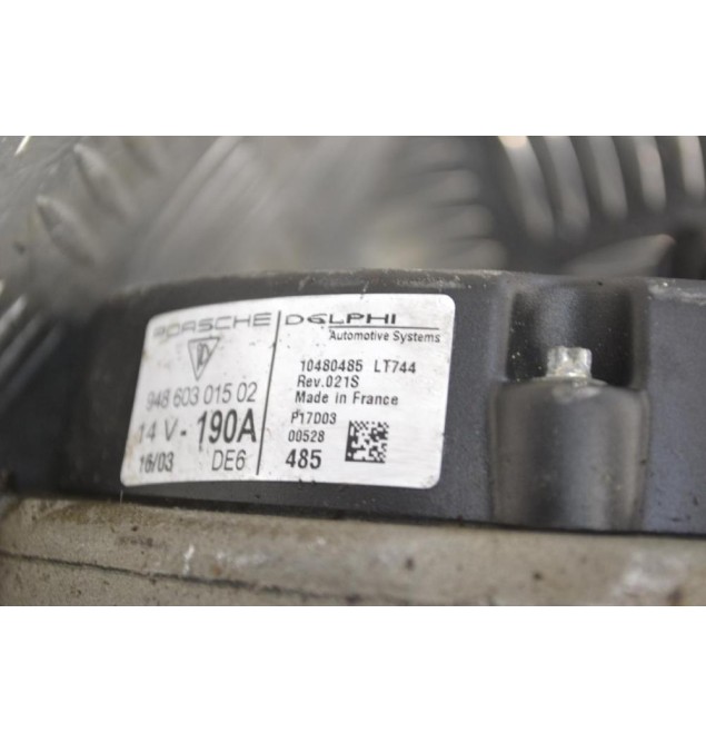 Δυναμό Porsche Cayenne 2002-2007 DELPHI 94860301502 10480485 14V
