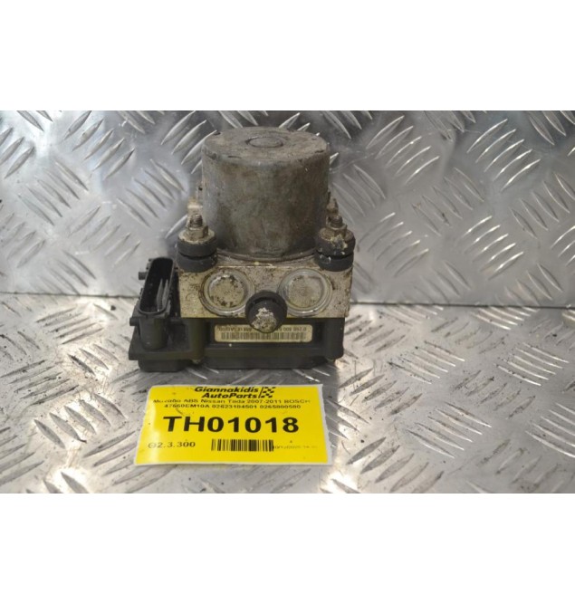 Μονάδα ABS Nissan Tiida 2007-2011 BOSCH  47660EM10A 02623184501 0265800580