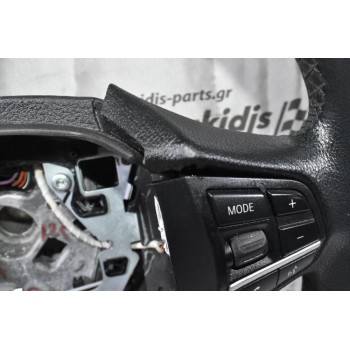 Τιμόνι Με Χειριστήρια Bmw F30 F31 F10 F11 F12 2010-2019 (Γνήσιο) (Μικρή Φθορά)