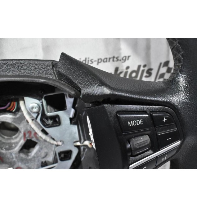 Τιμόνι Με Χειριστήρια Bmw F30 F31 F10 F11 F12 2010-2019 (Γνήσιο) (Μικρή Φθορά)