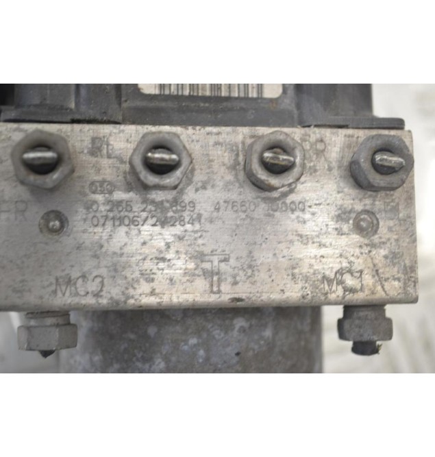 Μονάδα ABS Nissan Qashqai 2007-2013 BOSCH 47660-JD000 47660JD000 0265231899 0265800609