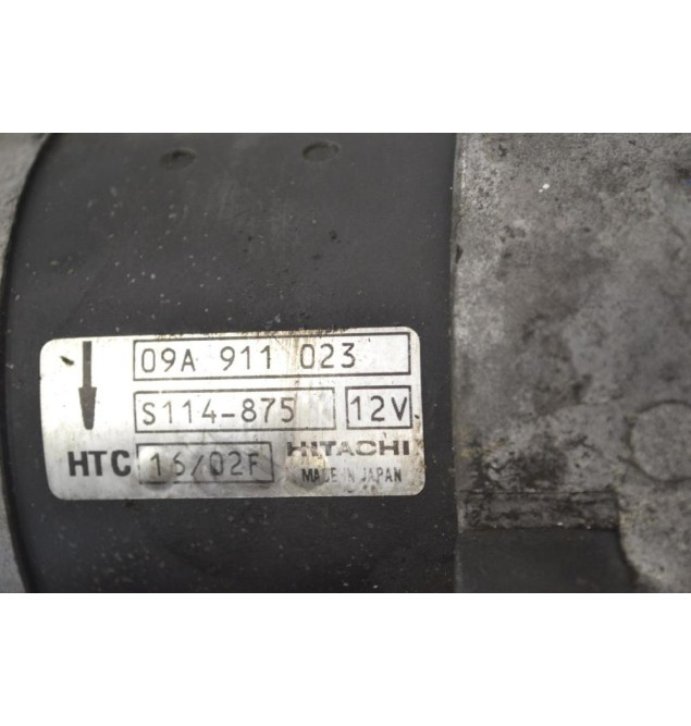 Μίζα Volkswagen Golf 1.8 1996-2012 HITACHI 09A911023 S1114-875 12V (Seat - Audi - Skoda) (1.8 1.9D 2.3)