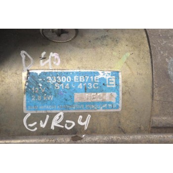 Μίζα Nissan Navara 2005-2015 HITACHI 23300EB71E S14413C S14-413C 12V