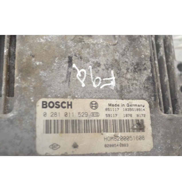 Εγκέφαλος Renault Trafic 1.9cc DCI F9Q 760 2002-2010 BOSCH 0281011529 HOM8200051608