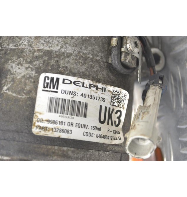 Κομπρεσέρ Aircondition Opel Corsa 1.4cc Z14XEP 2001-2008 DELPHI 13286083 UK3