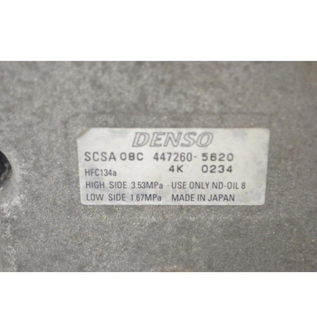 Κομπρεσέρ Aircondition - A/C Daihatsu Terios 1.3 K3 2006-2014 DENSO 447260-5620 HFC134a