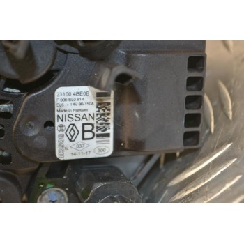 Δυναμό Nissan Qashqai / X-Trail / Pulsar R9M HRA2 1.2 1.6 2011-2018 23100-4BE0B 80-150A (Renault Kadjar Megane Scenic Talisman Trafic / Opel Movano Vivaro)