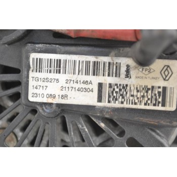 Δυναμός Renault Clio - Captur H5F H4B 2016-2020 231008918R TG12S275 2714146A (Dacia Sandero) (Γνήσιος)