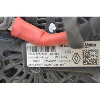 Δυναμός Renault Clio - Captur H5F H4B 2016-2020 231008918R TG12S275 2714146B (Dacia Sandero) (Γνήσιος)