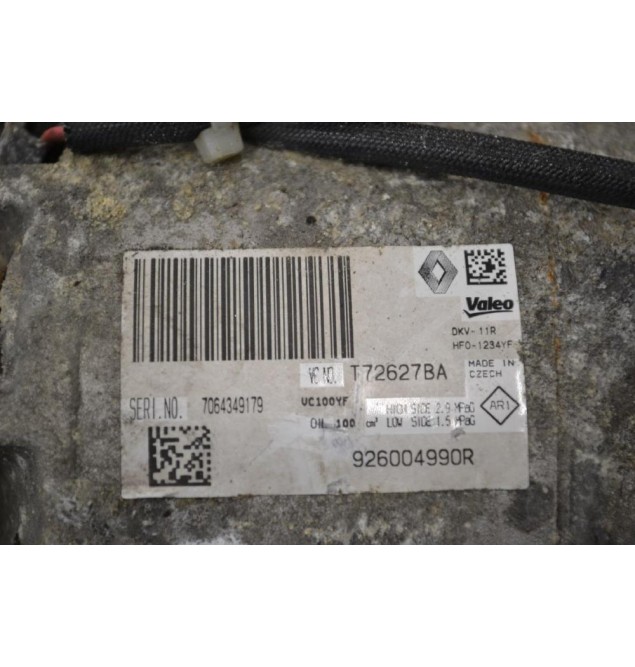 Κομπρεσέρ Aircondition - A/C Renault Clio 2012-2021 VALEO 926004990R T72627BA