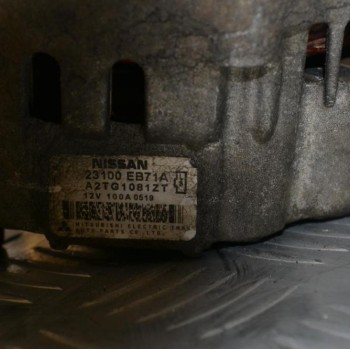 Δυναμό Nissan Navara D40 2.5cc YD25 100Α 2005-2010 23100-EB71A (Γνήσιο)