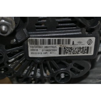 Δυναμό Nissan Juke - Qashqai 1.5 DCI K9K 677 2010-2019 231001318R-A TG12C241 (Renault Clio / Captur)