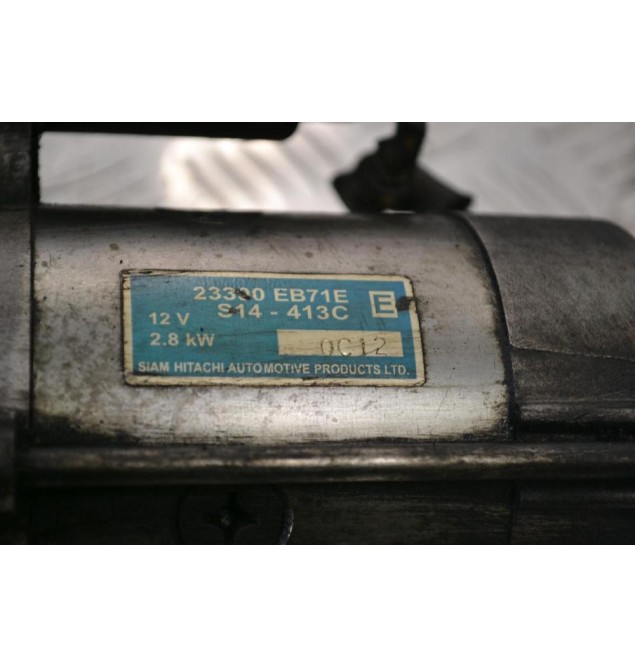 Μίζα Nissan Navara 2005-2015 HITACHI 23300EB71E S14413C S14-413C 12V