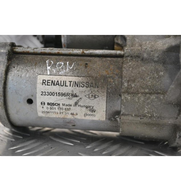 Μίζα Nissan Qashqai / X-Trail 1.6 DCI R9M 2008-2018 BOSCH 233001596R 0001170617