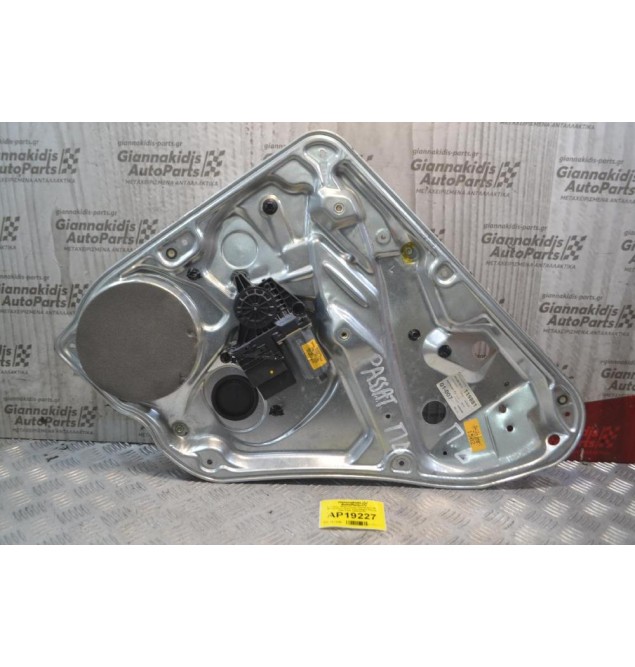 Γρύλλος - Μηχανισμός Παραθύρου Με Μοτέρ Πίσω Δεξιά Volkswagen Passat 1997-2000 3B5839752