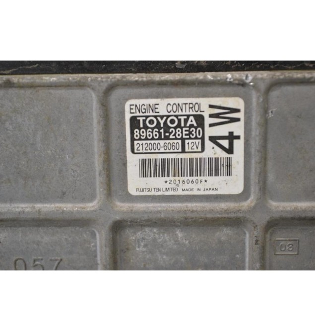 Εγκέφαλος Toyota Corolla/Auris/Rav 4 3ZR 2.0 2007-2015 89661-28E30 212000-6060