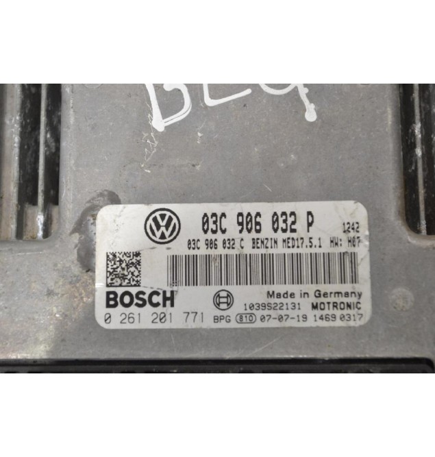 Εγκέφαλος Volkswagen Golf 1.4 TSI BLG 2006-2012 BOSCH 03C906032P MED17.5.1 0261201771