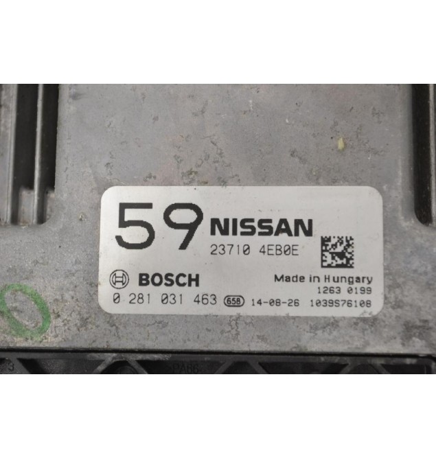 Εγκέφαλος Nissan Qashqai 1.6 DCI R9M 2008-2018 BOSCH 23710-4EB0E 0281031463 1039S76108