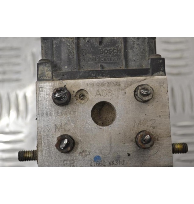 Μονάδα ABS Nissan Navara D22 1998-2005 BOSCH 47660-VK310 11000031300