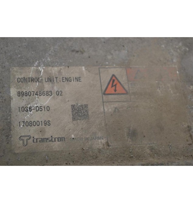 Εγκέφαλος Isuzu D-Max 2008-2016 TRANSTRON 898074868302 1036-D510 17080019S