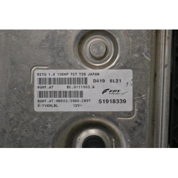Εγκέφαλος Alfa Romeo Mito 2009-2014 51918339 D419 BL21