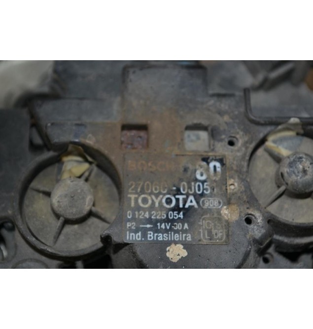 Δυναμό Toyota Yaris 2002-2010 2SZ BOSCH 27060-0J051 0124225054