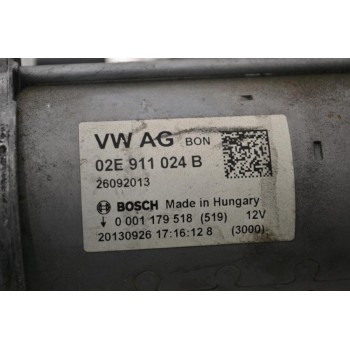 Μίζα Seat Leon 2013-2018 BOSCH 02E911024B 26092013 0001179518 20130926