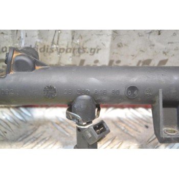 Μπεκιέρα-Φλογέρα Peugeot 406 Αρ.Κινητήρα RFN 2000-2004 9628084680 Kωδ. Μπέκ 01F003A