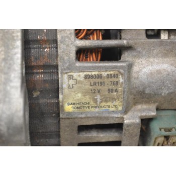 Δυναμό Isuzu D-Max 4JJ1 3.0 2005-2012 8980060840 LR190-768 12V