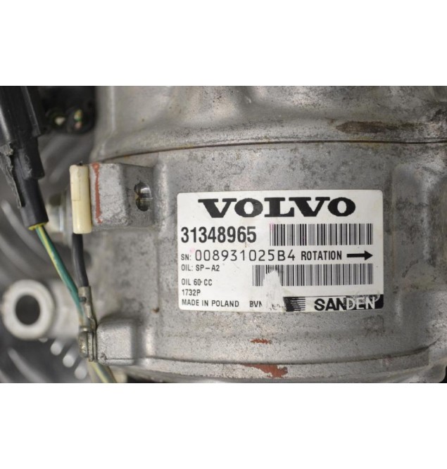 Κομπρεσέρ Aircondition - A/C Volvo S60 V40 2010-2015 SANDEN 31348965