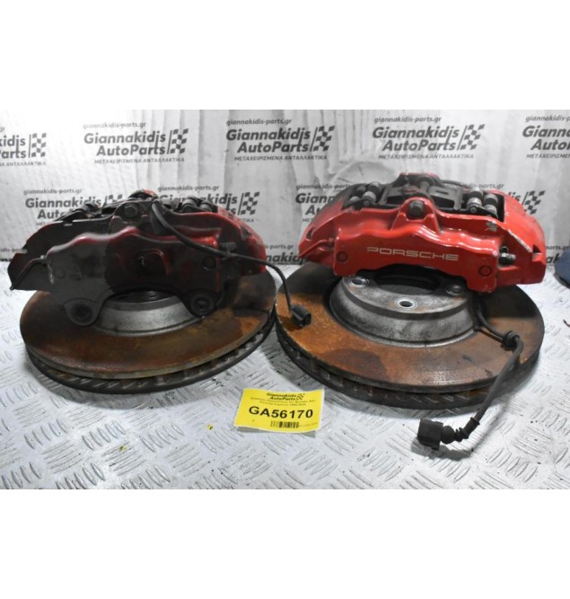 Δαγκάνες Εξαπίστονες Σετ Brembo Απο Porsche Cayenne Z18 1990-2020 (Μπρόστινες)