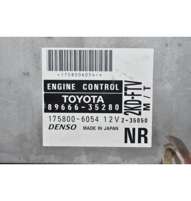 Σετ Immobilizer Toyota Hilux KDN 1998-2006 89666-35280 175800-6054 89780-35060