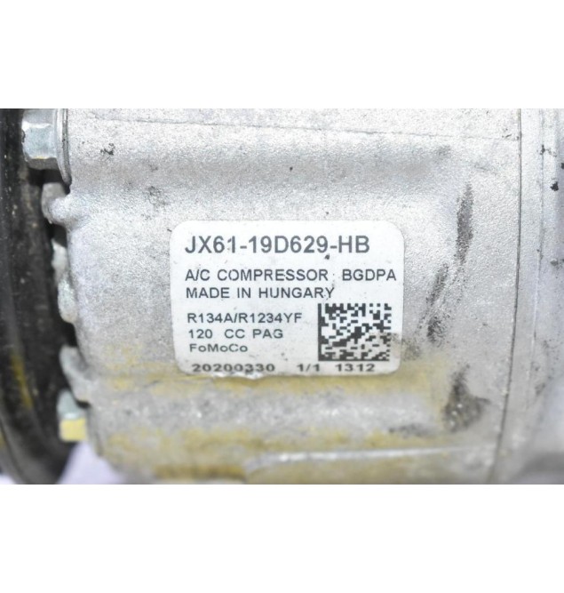 Κομπρεσέρ Aircondition A/C Ford Puma - Fiesta - Focus 1.0 Ecoboost B7JA / B7JB / B7JE 2019-2023 JX61-19D629-HB (Γνήσιο)