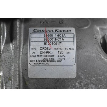 Κομπρεσέρ Aircondition Nissan Micra K13 1.2 HR12 2012-2019 CALSONIC 92600-1HC1A 926001HC1A (Γνήσιο)
