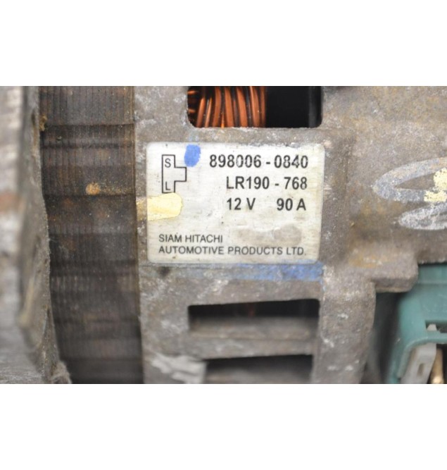 Δυναμό Isuzu D-Max 4JJ1 3.0 2005-2012 8980060840 LR190-768 12V