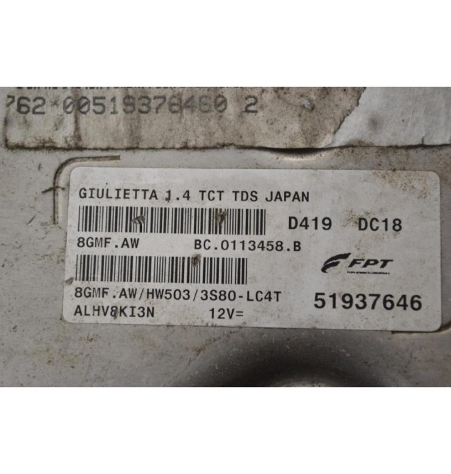 Εγκέφαλος Alfa Romeo Mito 2009-2014 51937646 D419 DC21