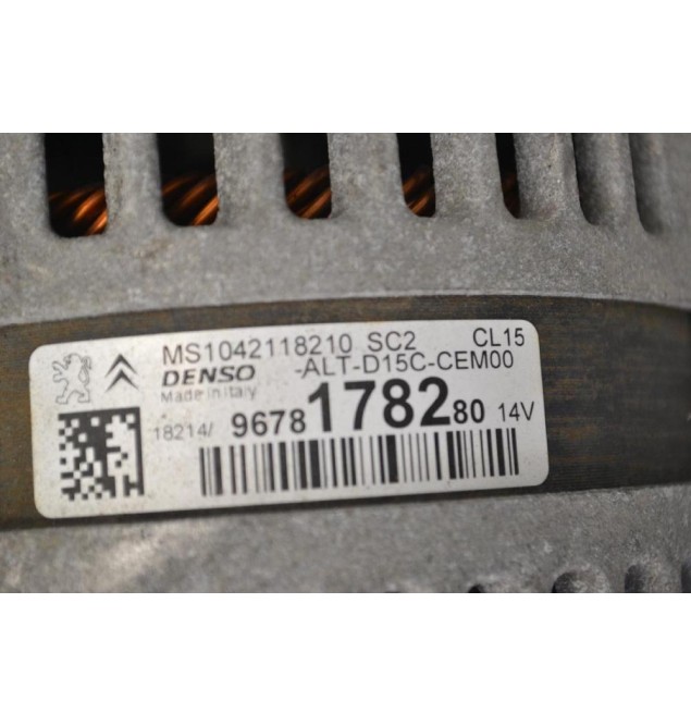 Δυναμό Citroen DS4 2015-2018 DENSO MS1042118210 9678178280