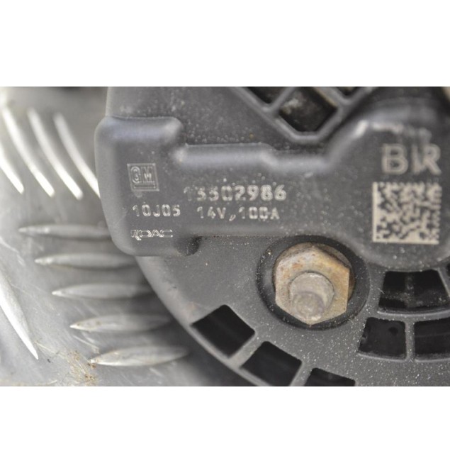 Δυναμό Opel Corsa 1.3 A13DTE 2011-2017 13502986 100Α (Γνήσιος)