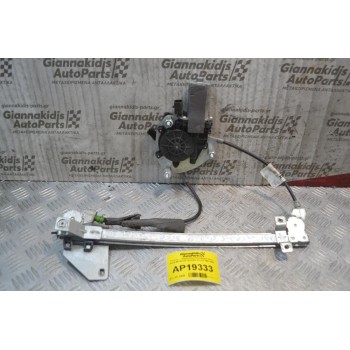 Γρύλλος - Μηχανισμός Παραθύρου Πίσω Δεξιά Με Μοτέρ 2pins Hyundai Accent 1999-2001