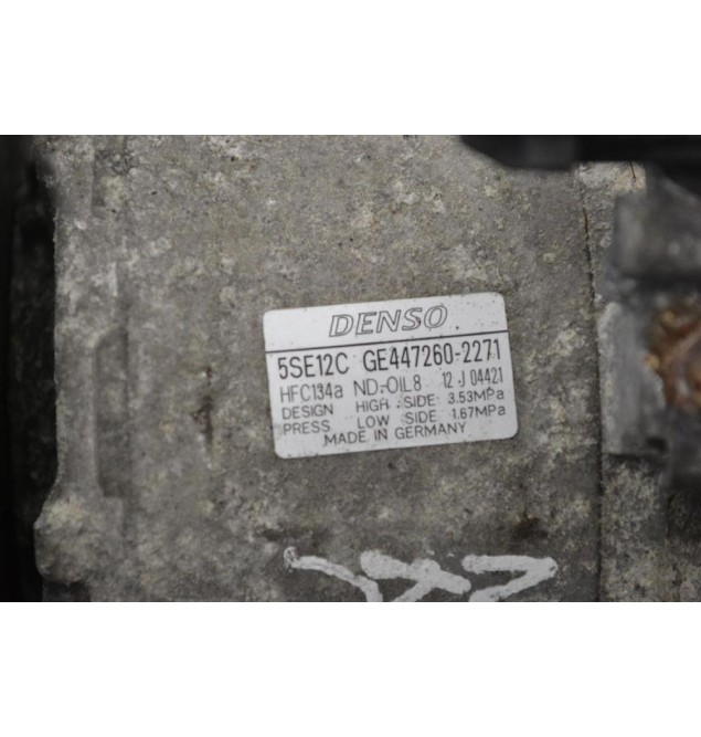 Κομπρεσέρ Aircondition Toyota Avensis 2000-2010 DENSO 447260-2271 5se12c